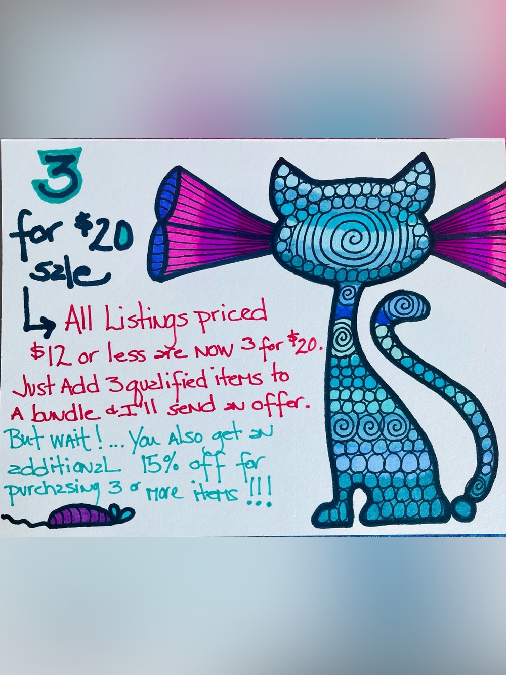 3/$20 Sale (actually 3/$17 with additional discount). Hot Deal 🔥🔥🔥!